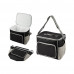 Термосумка PC2208, 15л, р-р: 30x20x25см, цвет: чёрный