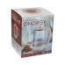 Чайник Energy E-207 (1,7 л), стекло, пластик, цвет белый