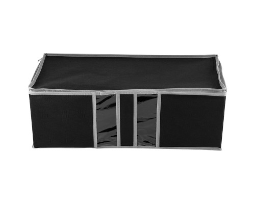 Ящик текстильный для хранения вещей "Black" 60*30*20 см