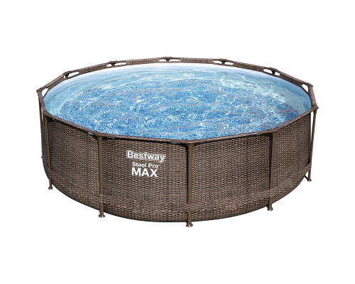 Бассейн каркасный с набором 366*100 см  Bestway 56709 Steel Pro Max