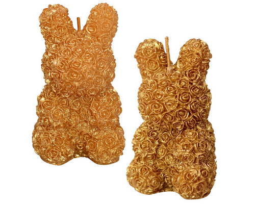 Свеча декоративная "Зайка", 5,5х5,5х9,5 см NEW