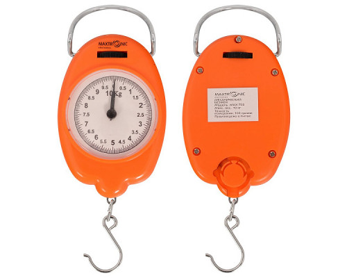 Безмен механический "MAXTRONIC" MAX-703 (до 10 кг). Размер 17,5х6,5х5,2 см. NEW