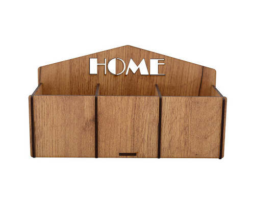 Подставка для чайных пакетиков "HOME", 3 секции. Размер 12,5х23х8см.