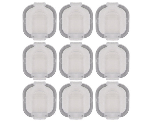 Набор держателей для проводов. 9 шт. Размер 1,6х1,6 см. NEW