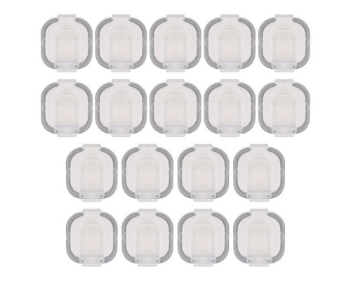 Набор держателей для проводов. 18 шт. Размер 1,6х1,6 см. NEW