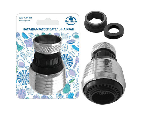 Насадка-рассеиватель на кран 6,2х3,5см