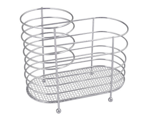 Подст * д/стол прибор  (хром). Размер 14,5х7х12,5см