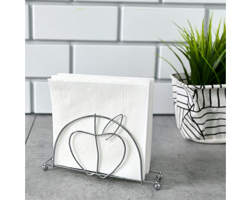 Салфетница "Яблоко-2". Размер 15х9х4см