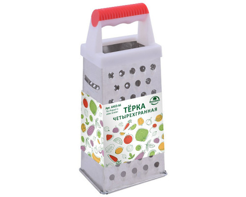Терка 4-х гранная 19 см, Раб. часть 13,5см