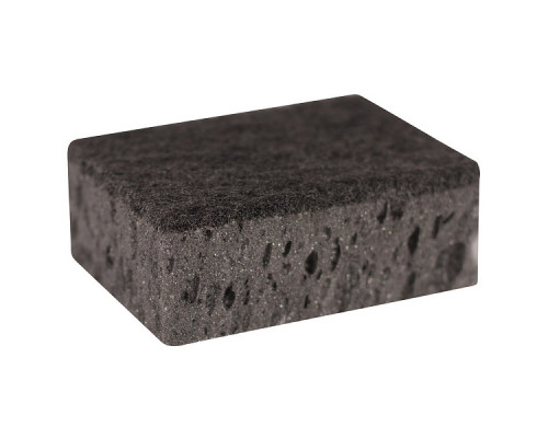 Губка хозяйственная. Набор 5 шт. Размер 9,5х7х3,7 см (серый/черный) NEW