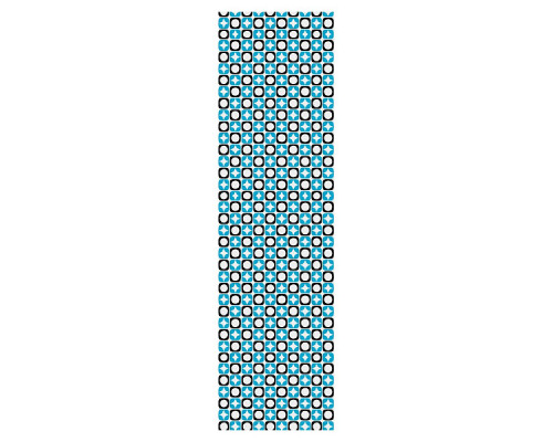 Дорожка на стол "Звездочки" 45*145см (голуб.) *    #