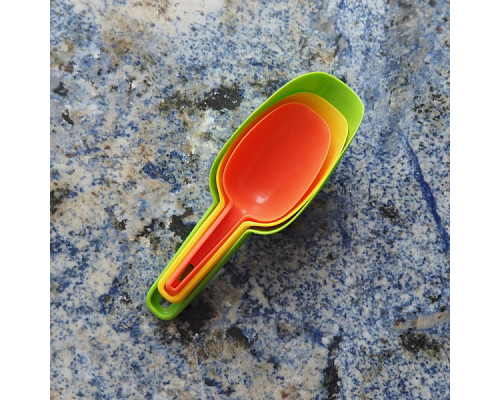 Ложки-черпаки. Набор 3шт. Длина 16/18/21см.