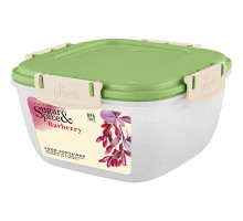 Контейнер для продуктов Sugar&Spice "Barberry" SE224210050, 0,7л, 16,5×16,5×7 см, пласт.