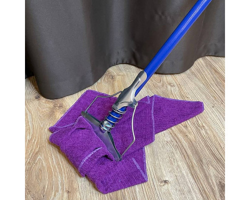 Швабра "Лентяйка". Длина ручки 130см 2 цв