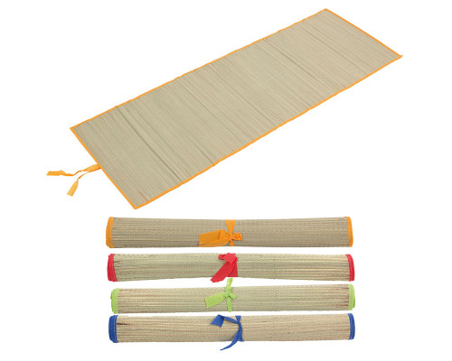 Коврик пляжный  BM-01S (солома), цв. в асс., р-р: 60*180см