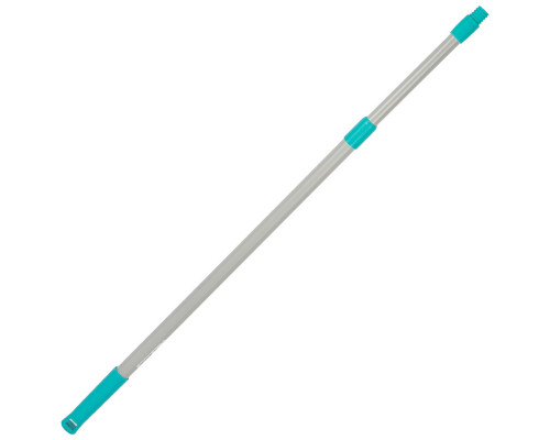 Рукоятка телескопическая (черенок) для насадок, 75-120см, металл, пластмасса