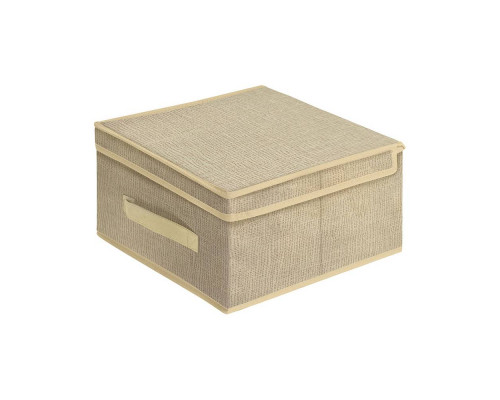Коробка для хранения с ручкой, текстиль, размер: 30*30*16см
