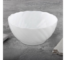 Салатник Mallony "Culinaria" 107079, 1,95 л, 21,5 см, опал. стекло, бел.
