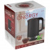 Чайник Energy E-218 (1,7 л), черный, двойной корпус