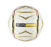 Мяч футбольный ECOS Pro GOLDEN. Ручная сшивка. Размер №5
