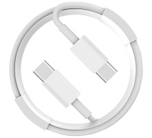Кабель Energy ET-32 USB-С/USB-C, 1 м, 40 Вт, белый