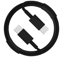 Кабель Energy ET-32 USB-С/USB-C, 1 м, 40 Вт, черный