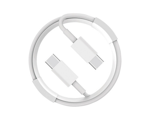 Кабель Energy ET-33 USB-С/USB-C, 1 м, 60 Вт, белый