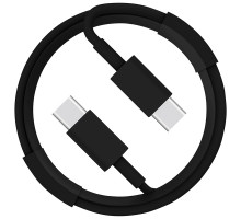 Кабель Energy ET-33 USB-С/USB-C, 1 м, 60 Вт, черный