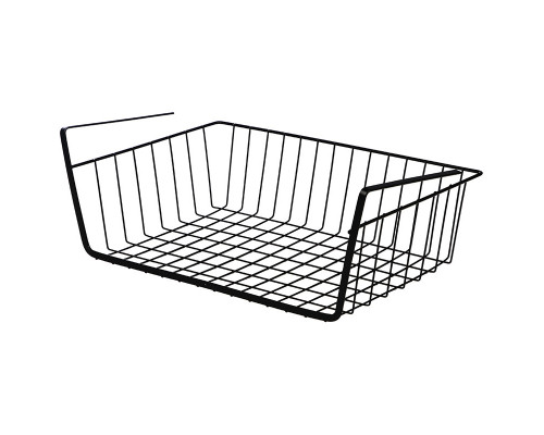 Корзинка навесная полочная L’ordine Nero, 40*24,5*14 см