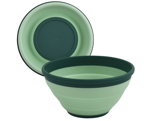 Миска складная Compact 1,4 л (чайное дерево). Размер 18х18х4 см. NEW