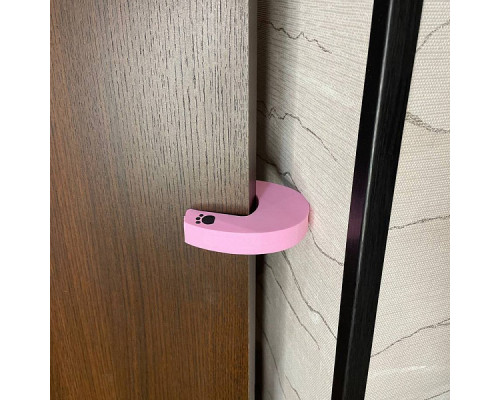 Набор 2 фиксаторов для дверей "Мишка" 2цв. Размер 17,5х9 см. ^^