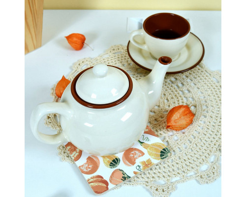 Подставка под горячее "ТЫКВЫ". Размер 14х14 см NEW