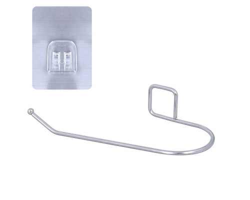 Держатель настенный для туалетной бумаги "Хром". Размер 19х7,2 см NEW