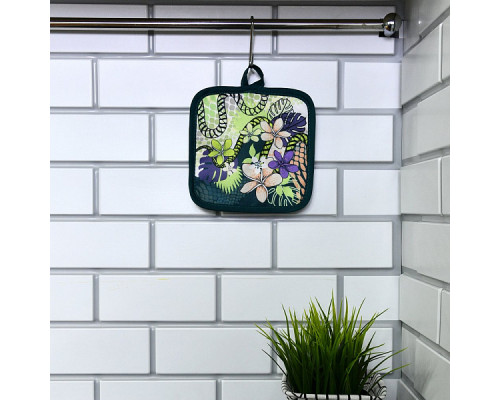 Прихватка "Тайны джунглей". Размер 17х17. 4 диз. NEW