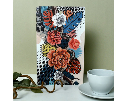 Доска разделочная "Тайны джунглей". Размер 29х17 см  4 диз. NEW