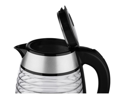 Чайник Homestar HS-1046 (1,5 л.) стекло, пластик черный