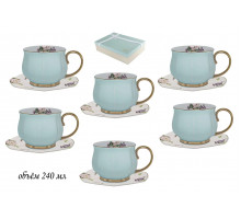 Чайный сервиз 12 пр. LENARDI 133-206, 0,24 л