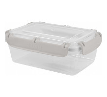 Контейнер для продуктов Plast Team "BERGEN" PT104710024, 2,6л, 26×18×9 см, пласт.