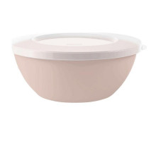 Миска с крышкой Plast Team Pastel 5л персиковая карамель