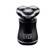 Бритва HomeStar HS-9022M (108154) 5Вт пластик/металл черный