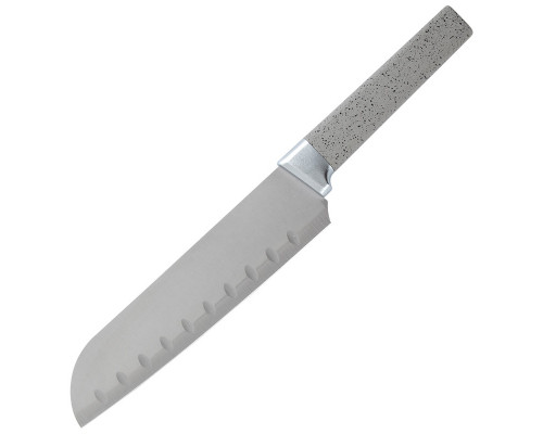 Нож с рукояткой софт-тач MARMOLADA сантоку, 17,8 см