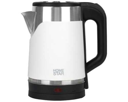 Чайник HomeStar HS-1043 (1,7 л) белый, двойной корпус