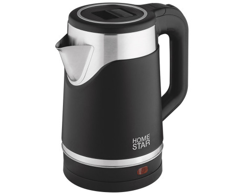 Чайник HomeStar HS-1043 (1,7 л) черный, двойной корпус