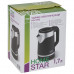 Чайник HomeStar HS-1043 (1,7 л) черный, двойной корпус