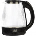 Чайник HomeStar HS-1045 (1,8 л) стекло, пластик, черный