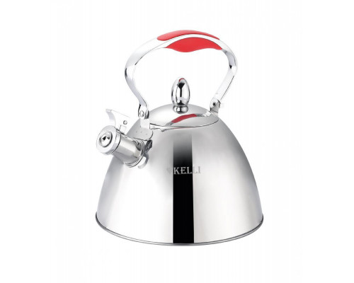 Чайник металлический на газ Kelli KL-4343 3л Черный