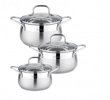 Набор Кастрюль 6 предметов Kelli KL-4733 (1x4)