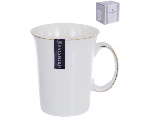 ГРАЦИЯ, кружка 300мл 8,5 х 10,5см, NEW BONE CHINA, подарочная упаковка