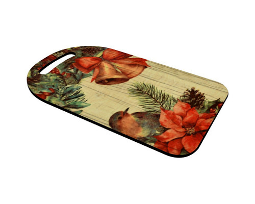 Доска разделочная "Снегирь". Размер 29х18,5 см. NEW