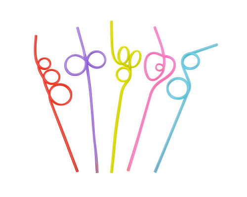 Трубочки* для коктейля "Дикая Мексика" 5 шт. 26см